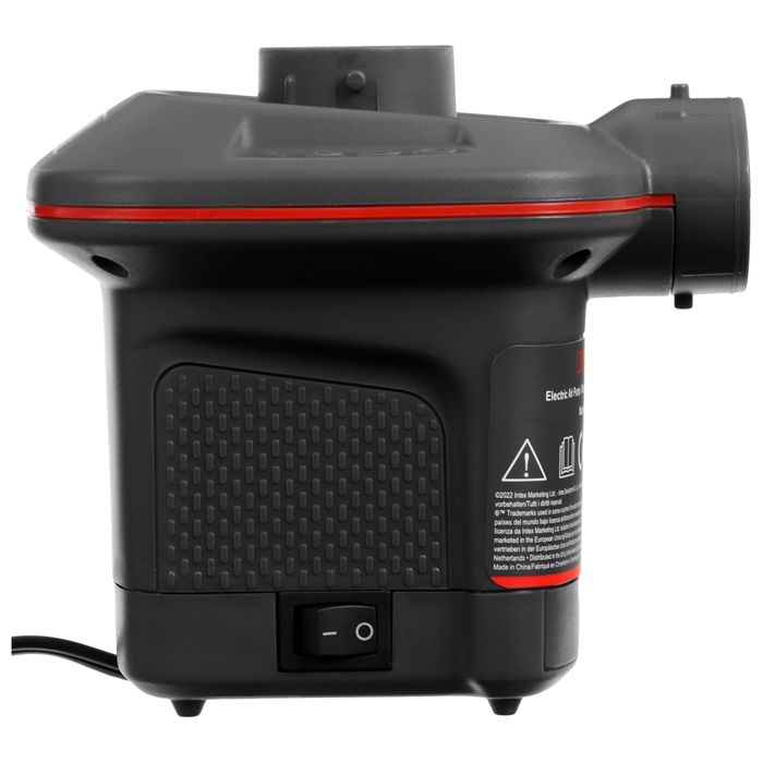 Насос электрический, 3 насадки, 110-120V, автомобильный, 66636 INTEX Насос электрический, 3 насадки, 110-120V, автомобильный, 66636 INTEX