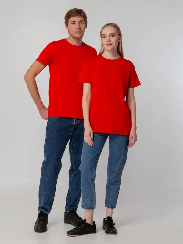 Футболка унисекс T-bolka 140, красная, размер S Футболка унисекс T-bolka 140, красная, размер S