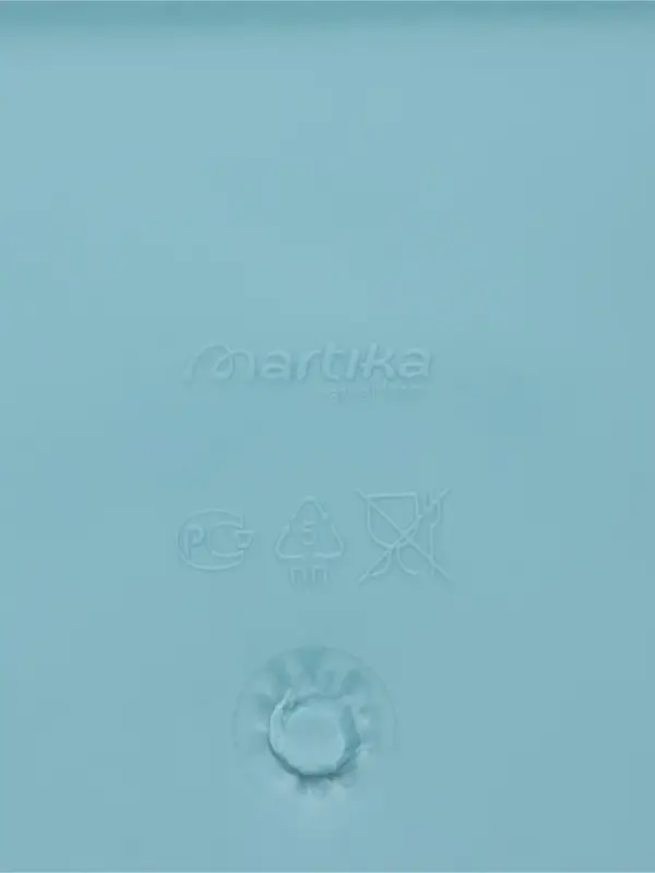 Корзина для белья с крышкой «Молетта», 60 л, 47.9×36.9×55 см, прямоугольная, бирюзовая Корзина для белья с крышкой «Молетта», 60 л, 47.9×36.9×55 см, прямоугольная, бирюзовая