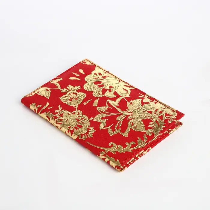 Обложка для паспорта, цвет красный