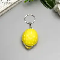 Фонарик брелок для ключей на кольце «Ёжик», 2.8×3.5×4.8 см, МИКС