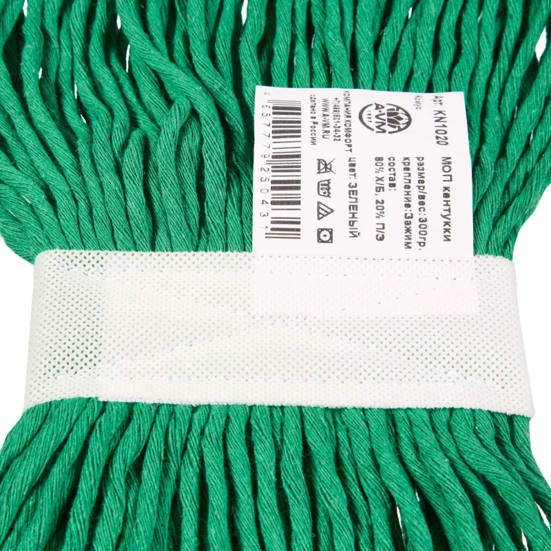 Насадка МОП Кентукки 300 г хлопок зелёный KN1020