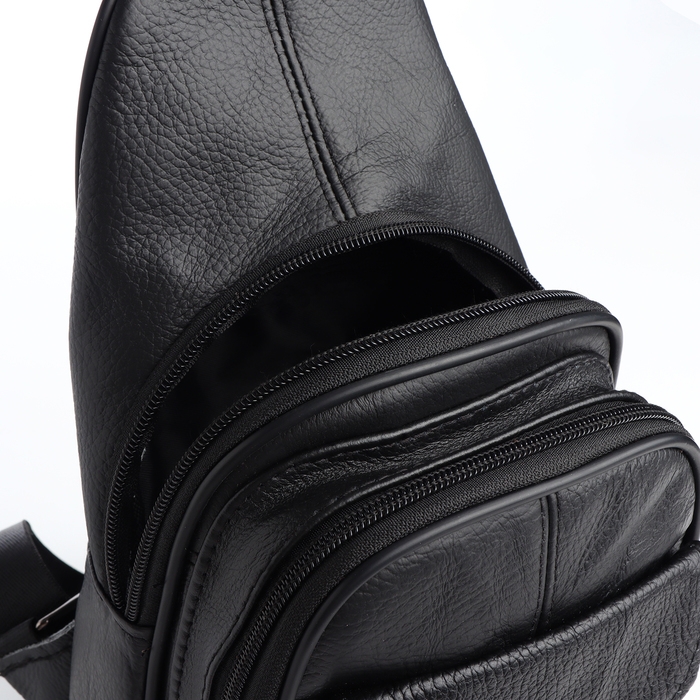 Сумка-слинг мужская, цвет чёрный Сумка-слинг мужская, цвет чёрный