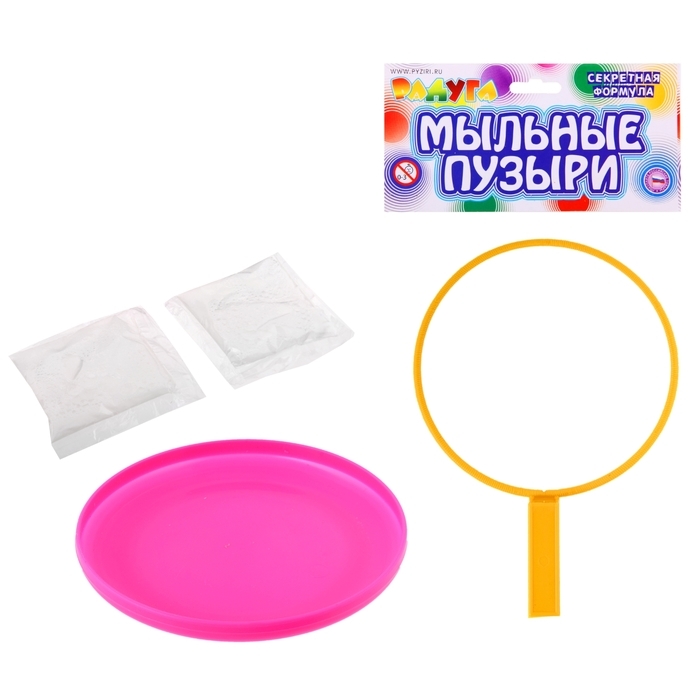 Гигантские мыльные пузыри, 200 мл., цвета МИКС Гигантские мыльные пузыри, 200 мл., цвета МИКС