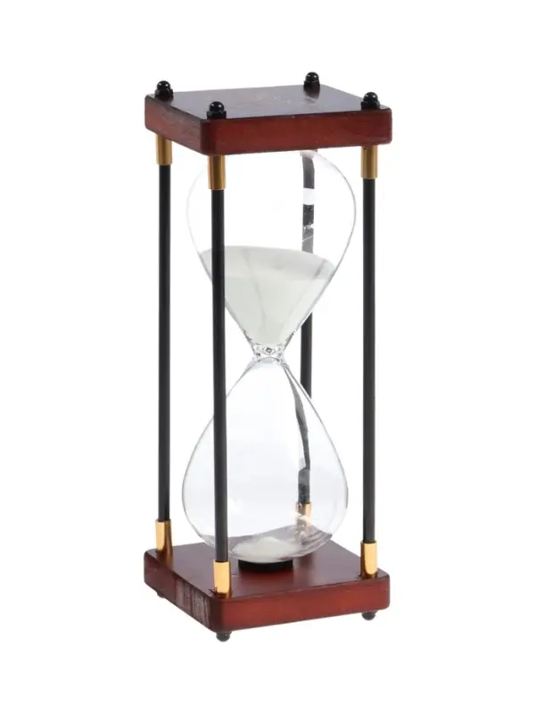 Часы песочные &laquo;Бесконечность&raquo;, на 30 минут, 25&times;9.5 см, белый песок