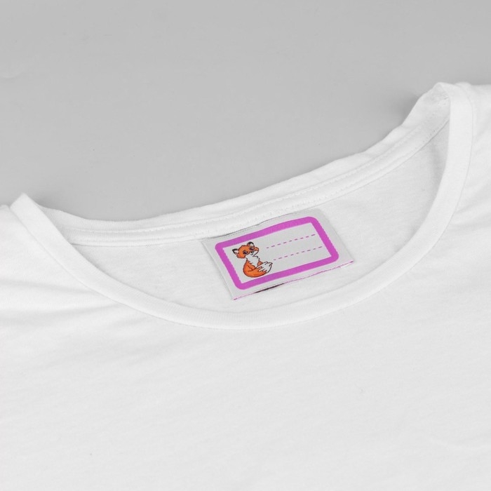 Нашивка «Лисичка», 5,5 × 3,2 см, 10 шт, цвет сиреневый Нашивка «Лисичка», 5,5 × 3,2 см, 10 шт, цвет сиреневый