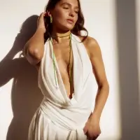 Бусы бисерные с подвесами жемчуг &laquo;Нить стекла&raquo;, L=120 см, №2, зелёные