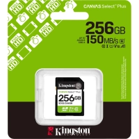 Карта памяти SDXC Kingston, 256GB, Canvas Select Plus Gen3 SDS3/256GB