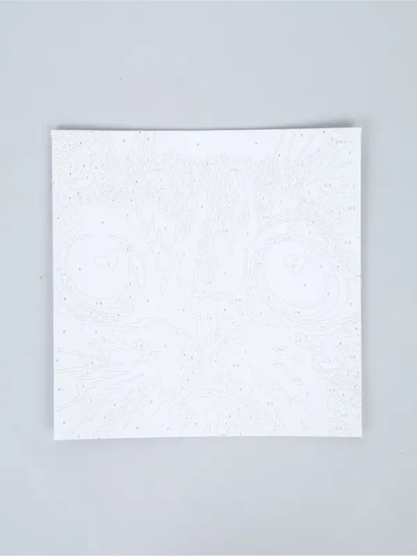 Картина по номерам &laquo;Кото-любовь&raquo;, 20&times;20 см