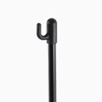 Стойка-стенд рекламный "Паук" для баннера 80х180 см, цвет чёрный