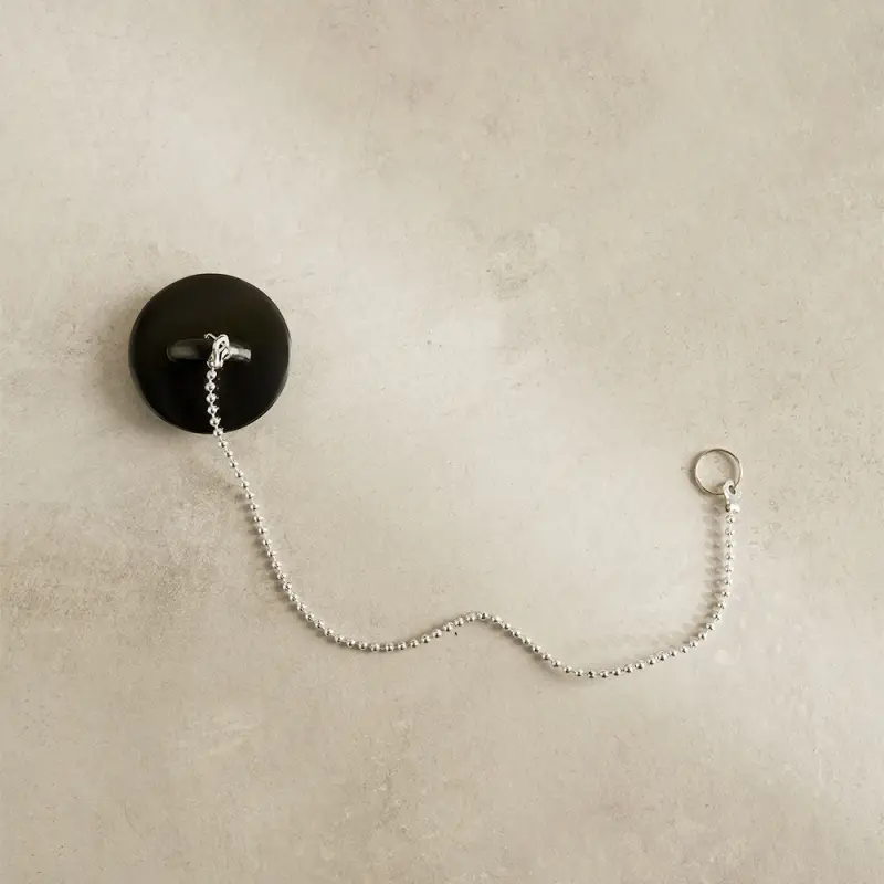 Пробка для ванны с цепочкой 29см тм VETTA, резина, d4,5см