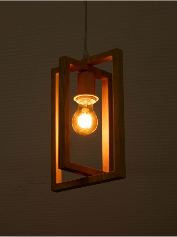 Светильник BayerLux ЭКО Светильник BayerLux ЭКО "Кира" 1х40Вт Е27 коричневый 20х20х100см