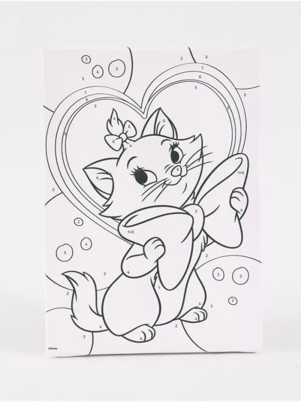 Картина по номерам для детей &laquo;Кошечка Мари&raquo;, 21&times;15 см, Коты Аристократы