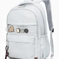 Рюкзак школьный &laquo;Капибара&raquo;, однотонный, 2 отделения, 4 кармана, 31&times;13.5&times;45 см, светло-голубой