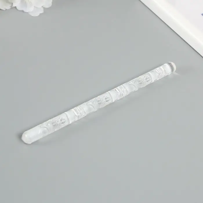 Скалка для творчества акрил &laquo;Цветок&raquo;, 16&times;1 см