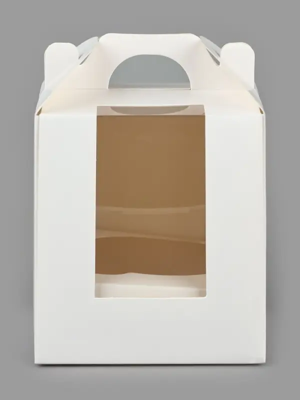 Упаковка для кондитерских изделий под 1 капкейк «Белая», 9 х 9 х 10 см Упаковка для кондитерских изделий под 1 капкейк «Белая», 9 х 9 х 10 см