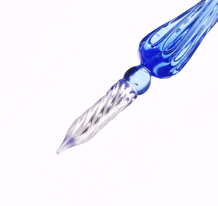 Набор для каллиграфии,перьевая и стеклянная ручка,чернила,подставка,перья 5 шт,чернильница