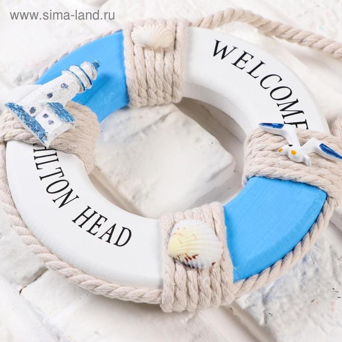 Интерьерный сувенир Интерьерный сувенир "Спасательный круг" 15*2см