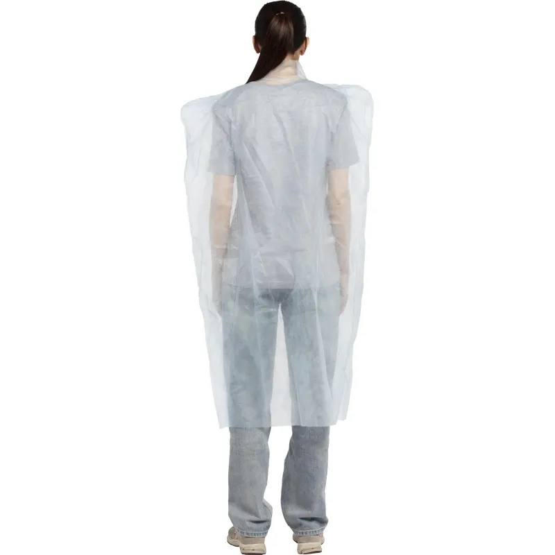 Накидка для посетителя, р.110х160см, пл.20 г, цвет голубой, 10шт/уп