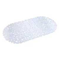 VETTA Коврик в ванну противоскользящий, ПВХ, 66,5*34 см, "Лайт", овал, 2 дизайна