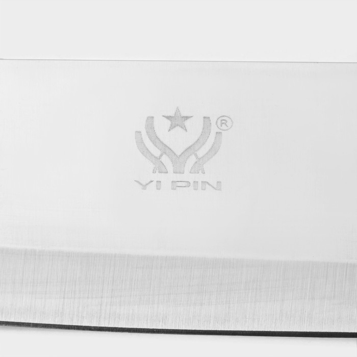 Набор кухонных ножей «Энеолит», 3 предмета, лезвие 8,5 см, 17 см, 20 см, цвет чёрный