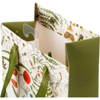 Пакет под бутылку подар. PREMIUMFLORA.ЛУГОВЫЕ ТРАВЫ12.3x36x9см 2-856/04