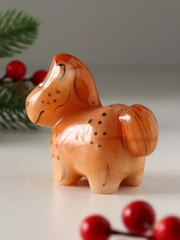 Сувенир Конь Гаврюша, 8х7,5 см, селенит Сувенир Конь Гаврюша, 8х7,5 см, селенит