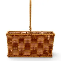 Набор корзин 2 шт 23х11х13  26х17х15 см ручка h=18/18 см металл каркас