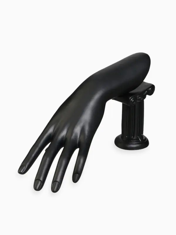 Подставка для украшений &laquo;QF. Рука&raquo;, 10.5&times;23.5&times;13 см, чёрная