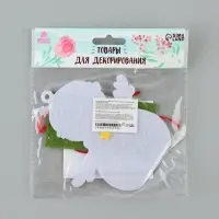 Ёлочная игрушка из фетра &laquo;Снеговик с ёлочкой&raquo;, своими руками