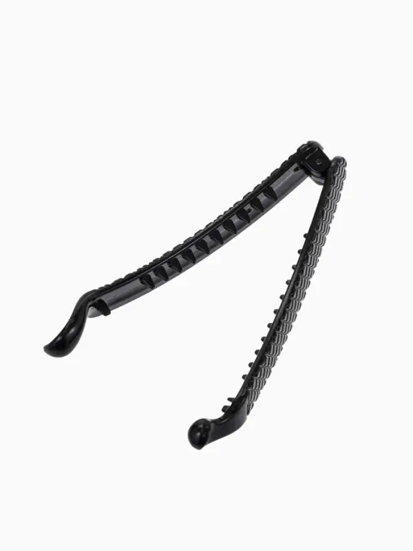 Банан для волос &laquo;Классика чёрный&raquo;, ромбы, 10.5 см, чёрный