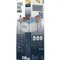 Бассейн каркасный Steel Pro Max, 305&times;76 см, круглый, 56406 Bestway
