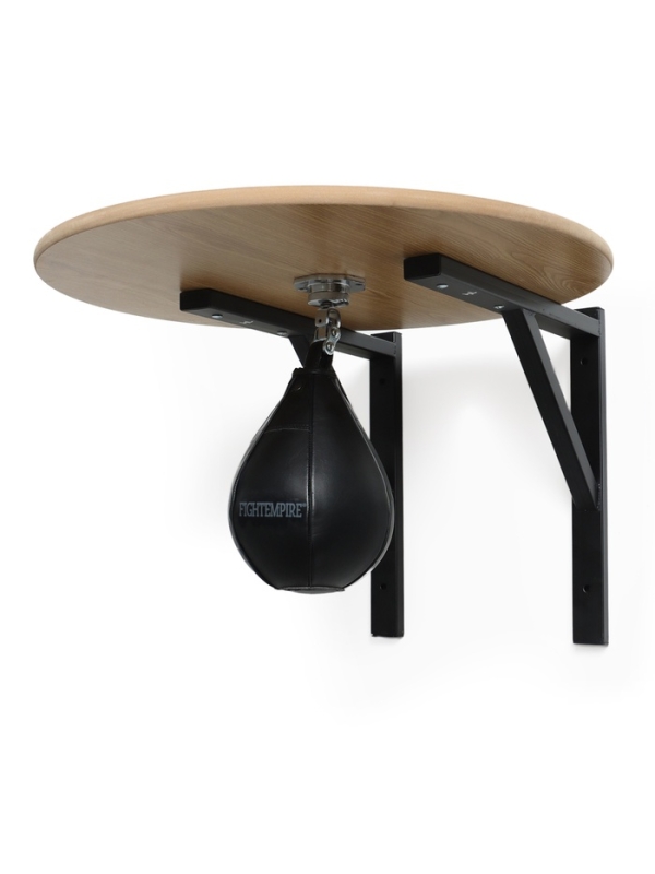 Груша боксёрская пневматическая на растяжках FIGHT EMPIRE, чёрная Груша боксёрская пневматическая на растяжках FIGHT EMPIRE, чёрная