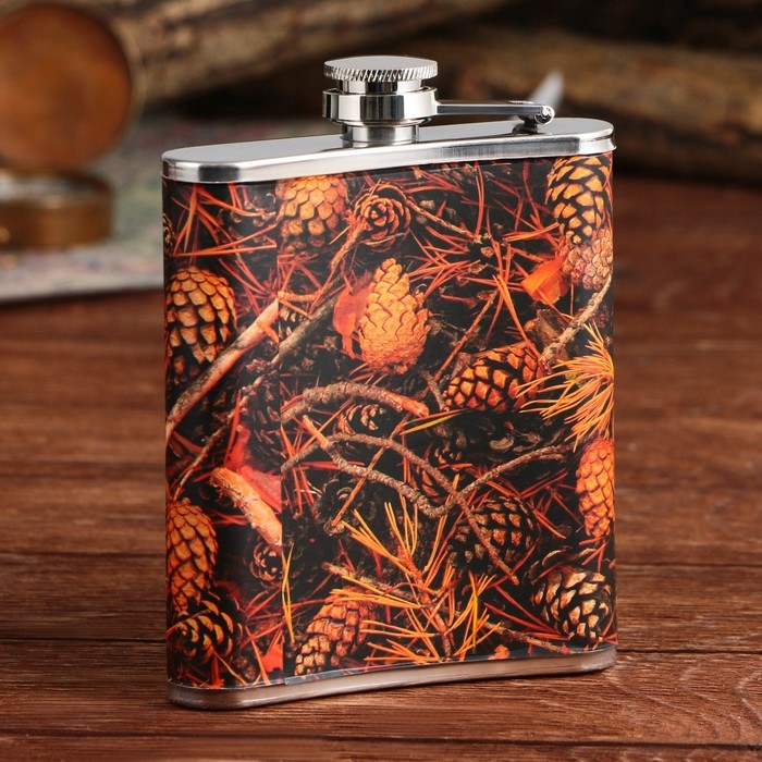 Фляжка «Шишки», 210 мл Фляжка «Шишки», 210 мл