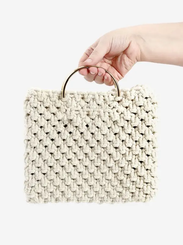 Ручки для сумки &laquo;Круг&raquo;, металлические, d=10 см, 2 шт., цвет золотой