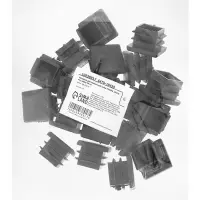 Заглушка для профильной трубы ТУНДРА, 20х20 мм, набор 20 шт Заглушка для профильной трубы ТУНДРА, 20х20 мм, набор 20 шт