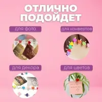 Набор прищепок в деревянной коробке &laquo;Сердечки&raquo; набор 50 шт.