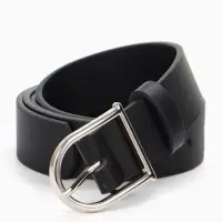 Ремень женский, 1 прокол, металл пряжка, 2.8&times;105 см, чёрный