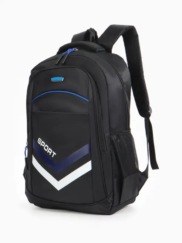 Рюкзак, 4 кармана, дышащая спинка, 30.5&times;14.5&times;47.5 см, чёрный