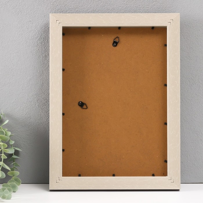 Фоторамка пластик формат А4 Фоторамка пластик формат А4 "Стефания" темное дерево 4,4х26х34,5 см