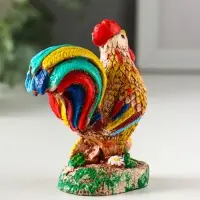Фигура "Петушок, радуга" 9,7х8х5 см Фигура "Петушок, радуга" 9,7х8х5 см