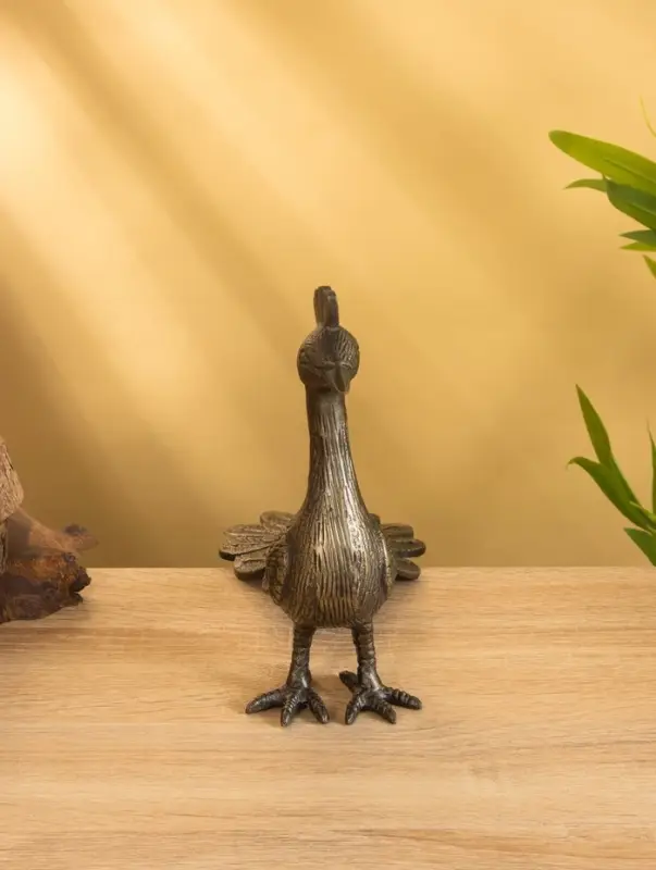 Сувенир «Павлин», 28×12×21 см, алюминий Сувенир «Павлин», 28×12×21 см, алюминий