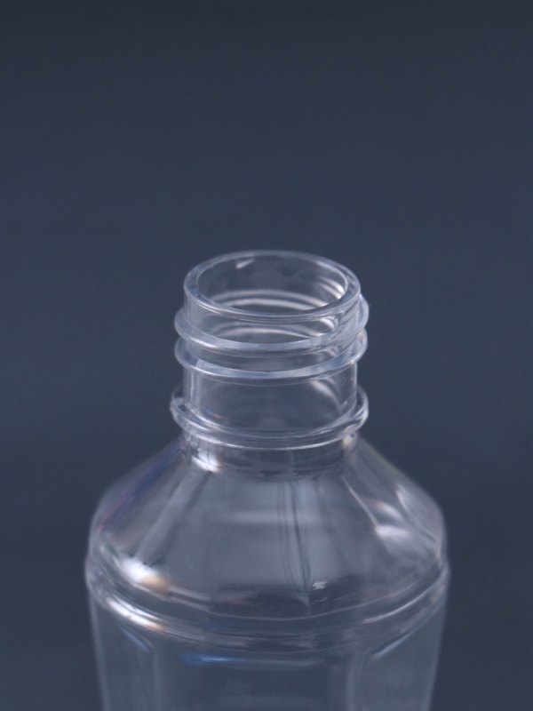 Баночка для скрапбукинга пластик "Бутылочка" 50 мл  набор 6 шт 3,8х3,8х7,5 см