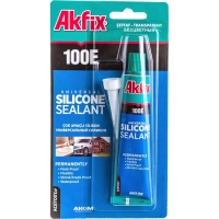 Герметик силиконовый универсальный Akfix 100E, позрачный, 50 мл. (SA111)