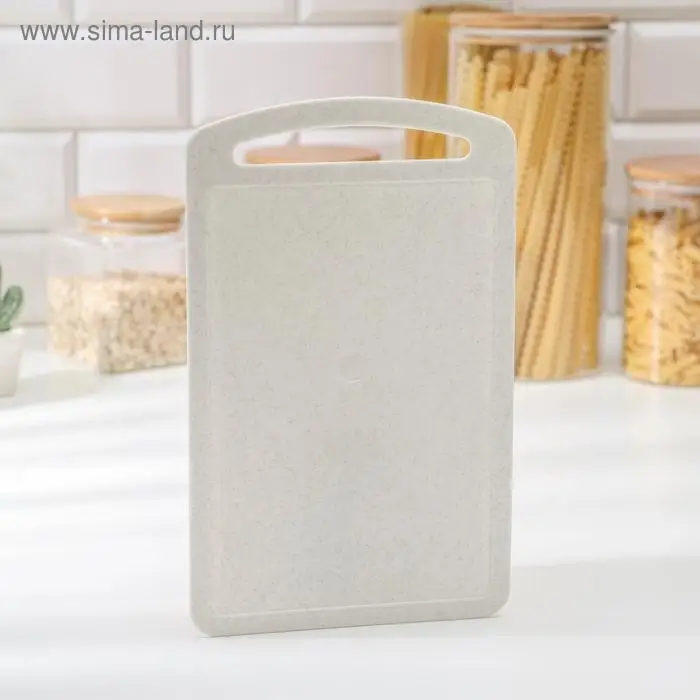 Доска разделочная, 17×27 см, цвет МИКС