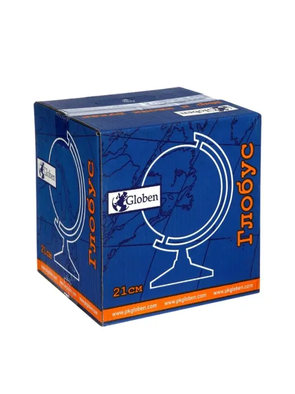 Глобус физический &laquo;Классик Евро&raquo;, диаметр 210 мм, с подсветкой