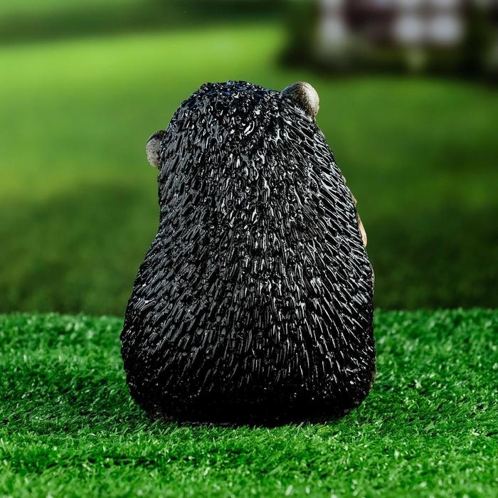 Садовая фигура  Садовая фигура "Ежик с цветами" 12х11х15см