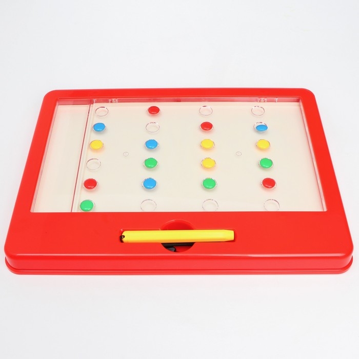 Магнитный планшет обучающий, с карточками, 20 карточек, Синий трактор Магнитный планшет обучающий, с карточками, 20 карточек, Синий трактор