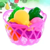 Набор продуктов &laquo;Фрукты и овощи в корзине&raquo;, 11 предметов, МИКС