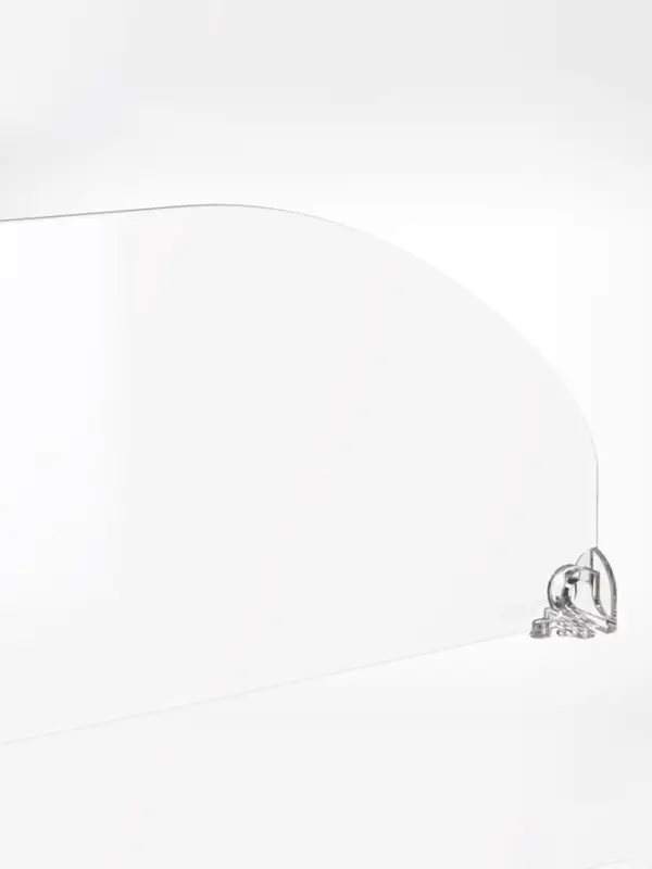 Пластиковый разделитель высотой, 285-485&times;20&times;120 мм, прозрачный